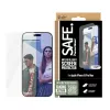 PanzerGlass SAFE. by ® Anti-Blue Light Screen Protector iPhone 16 Pro Max | Ultra-Wide Fit