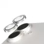 Kameras objektīva aizsargs PanzerGlass SAFE. Glitter Silver iPhone '24 6,1 collas | 6,7 collas