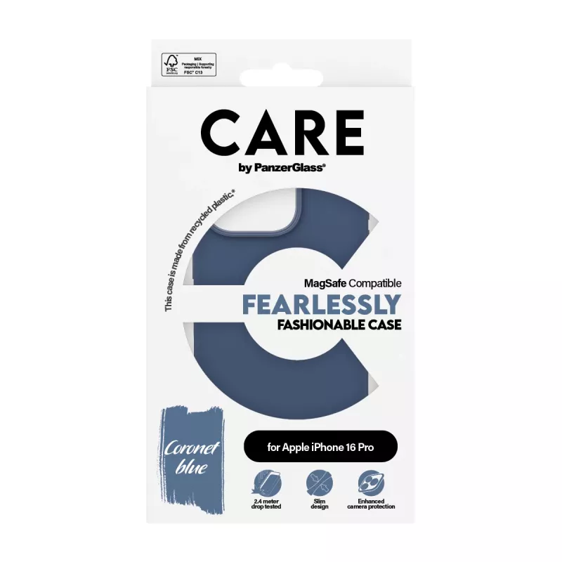 PanzerGlass CARE™ by ® Case Blue w. MagSafe iPhone 16 Pro