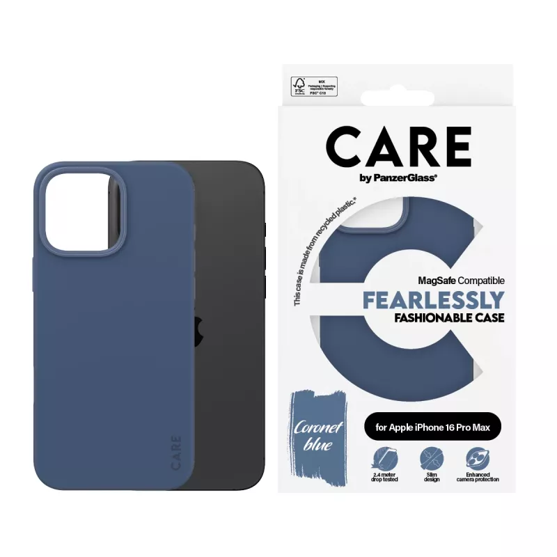 Cover PanzerGlass CARE by ® moderns vāciņš Blue w. MagSafe iPhone '24 6.9 inch Pro