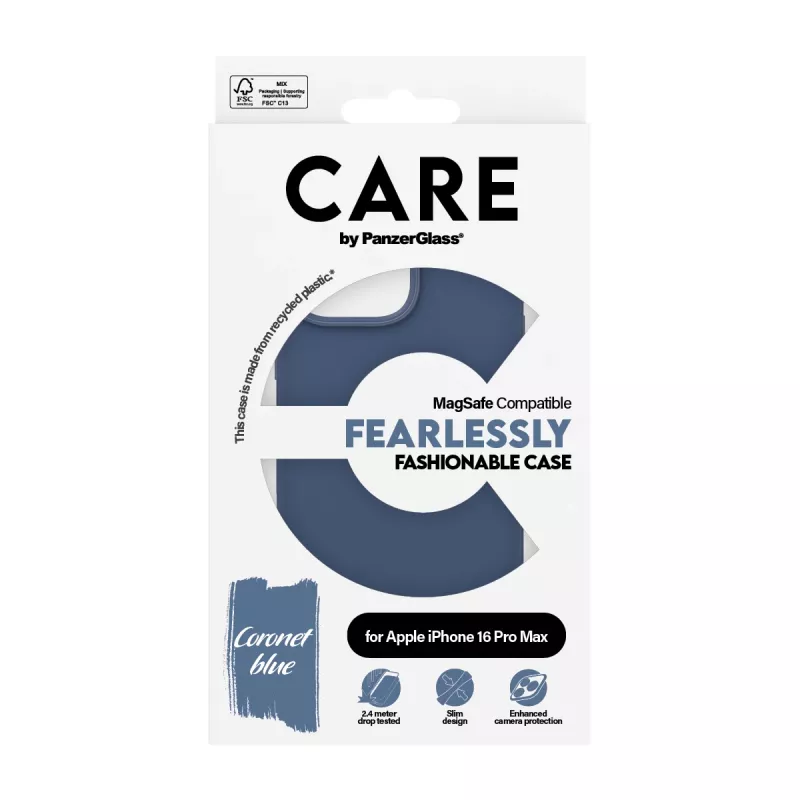 Cover PanzerGlass CARE by ® moderns vāciņš Blue w. MagSafe iPhone '24 6.9 inch Pro
