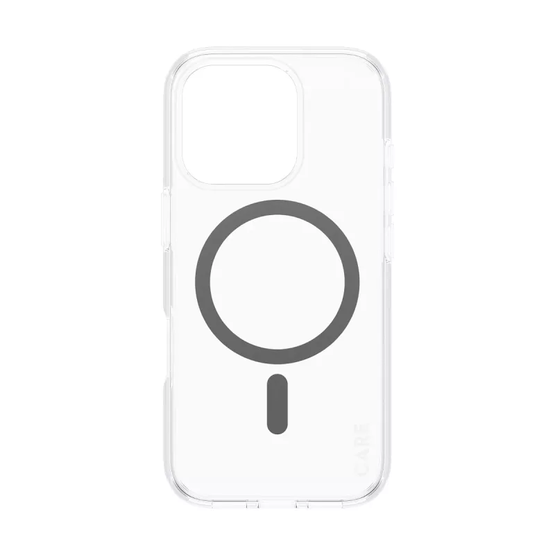PanzerGlass CARE™ by ® Urban Combat Case Caurspīdīgs ar Melnu MagSafe iPhone 16 Pro
