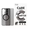 PanzerGlass CARE™ by ® Urban Combat Case Smokey w. Melns Qi Saderīga Samsung Galaxy S25