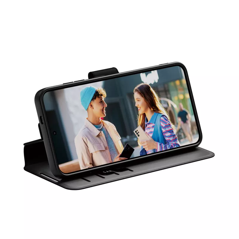 Wallet Case PanzerGlass Samsung Galaxy S25 Transparent with Kickstand