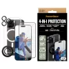 PanzerGlass ® 4-in-1 aizsardzības komplekts iPhone 16 Pro Max, Apple, Apple - iPhone 16 Pro Max, Sausa uzklāšana, Izturīgs pret skrāpējumiem, Triecienizturīgs, Caurspīdīgs, 1 gab.