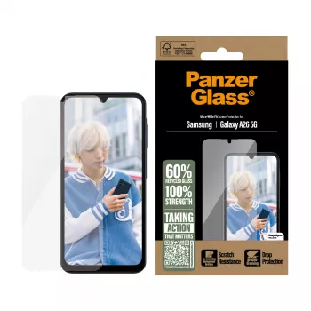 PanzerGlass ® ekrāna aizsargs Samsung Galaxy A26 5G | Ultra-Wide Fit