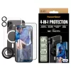 PanzerGlass ® 4-in-1 Protection Bundle iPhone 16 Plus, Apple, Apple - iPhone 16 Plus, Sausa uzlikšana, Izturīgs pret skrāpējumiem, Triecienizturīgs, Caurspīdīgs, 1 gab.