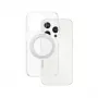 PanzerGlass CARE™ by ® korpuss caurspīdīgs ar sudraba statīvu un MagSafe iPhone 15 Pro