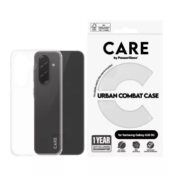 Cover PanzerGlass CARE by Flagship vāciņš Transparent Urban Combat Samsung Galaxy new A35 5G