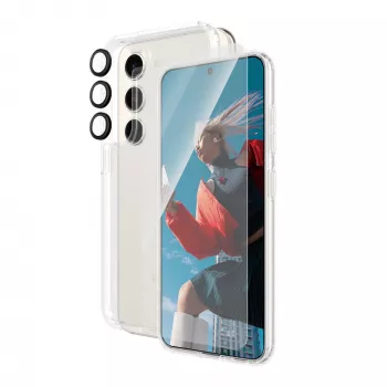 PanzerGlass ® 3-in-1 Bundle Samsung Galaxy S24 | Ultra-Wide Fit w. EasyAligner
