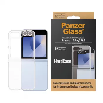 PanzerGlass ® HardCase Caurspīdīgs Samsung Galaxy Z Flip6, Vāciņš, Samsung, Samsung - Galaxy Z Flip6, Caurspīdīgs
