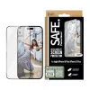 PanzerGlass SAFE. by ® Ekrāna aizsargs ar melnu rāmi iPhone 16 Plus | 15 Plus | Ultra-Wide Fit