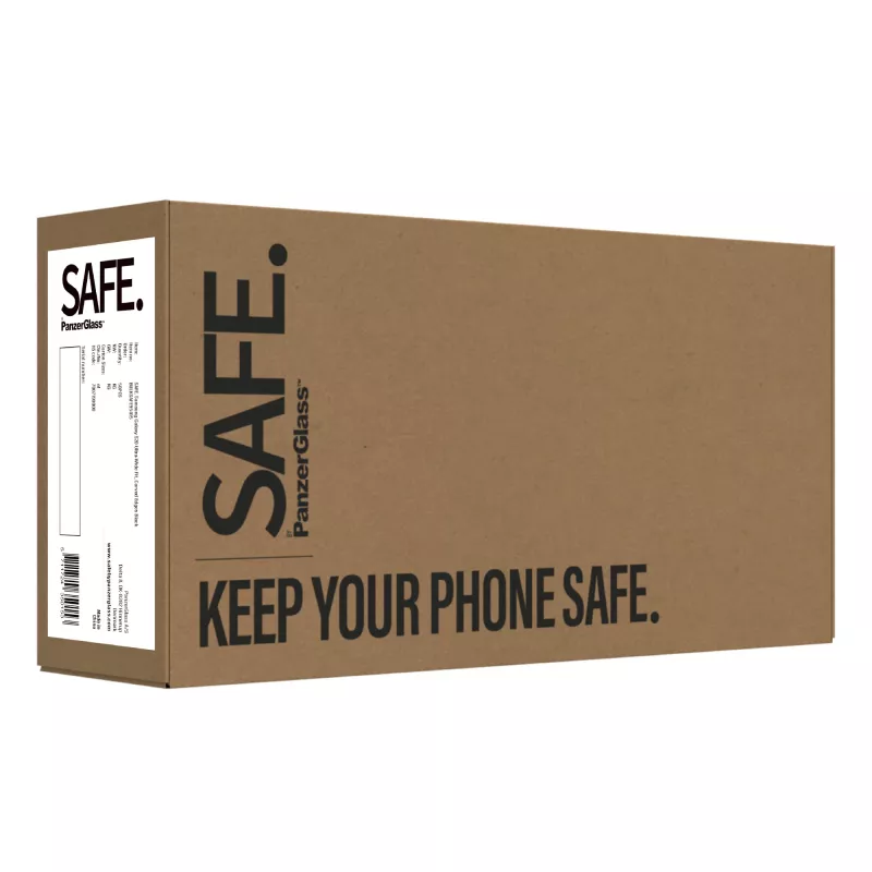 PanzerGlass SAFE. by ® ekrāna aizsargs ar melnu rāmi Samsung Galaxy S20 5G | Īpaši platas piemērotības | VAIRUMTIRDZNIECĪBA