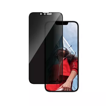 PanzerGlass ® privātuma ekrāna aizsargs iPhone 17e | 16e | 14 | 13 | 13 Pro | Ultra-Wide Fit