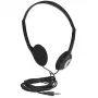Austiņas MANHATTAN Stereo 3.5mm melnas