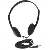 Austiņas MANHATTAN Stereo 3.5mm melnas