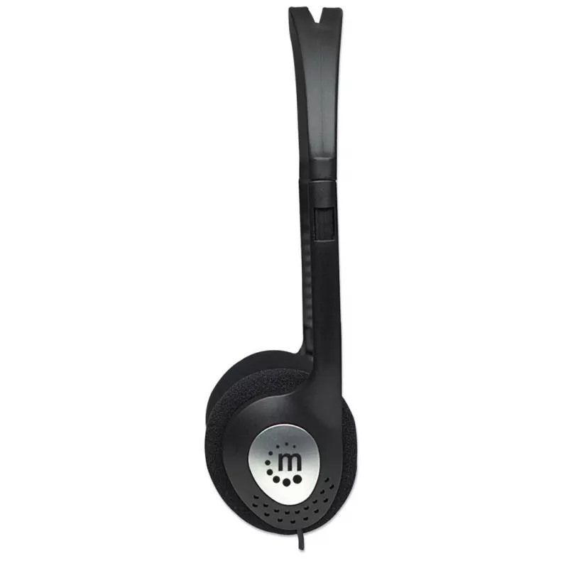 Austiņas MANHATTAN Stereo 3.5mm melnas