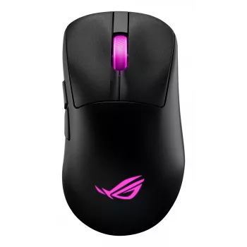 ASUS ROG Keris II Origin BLK pele Spēlēm Labroču RF Bezvadu + Bluetooth + USB Type-A Optiskā 42000 DPI
