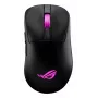ASUS ROG Keris II Origin BLK pele Spēlēm Labroču RF Bezvadu + Bluetooth + USB Type-A Optiskā 42000 DPI