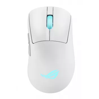ASUS ROG Keris II Origin WHT pele Spēlēm Labās rokas RF bezvadu + Bluetooth + USB Type-A Optisks 42000 DPI