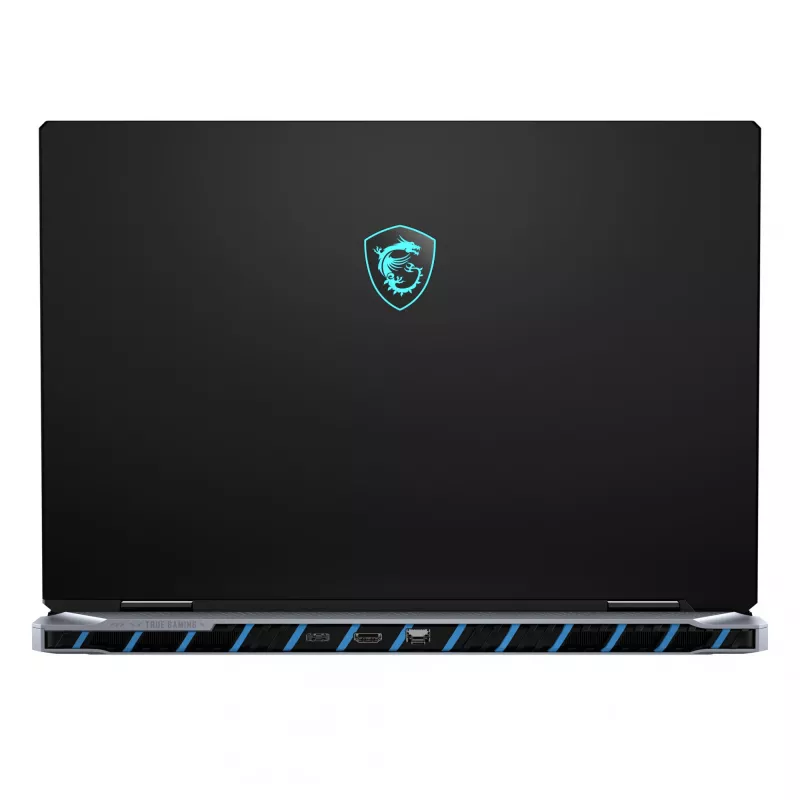 MSI Titan 18 HX AI A2XWIG-073 klēpjdators Intel Core Ultra 9 285HX 45,7 cm (18 collu) UHD+ 64 GB DDR5-SDRAM 6 TB SSD NVIDIA GeForce RTX 5080 Wi-Fi 7 (802.11be) Windows 11 Pro Melns