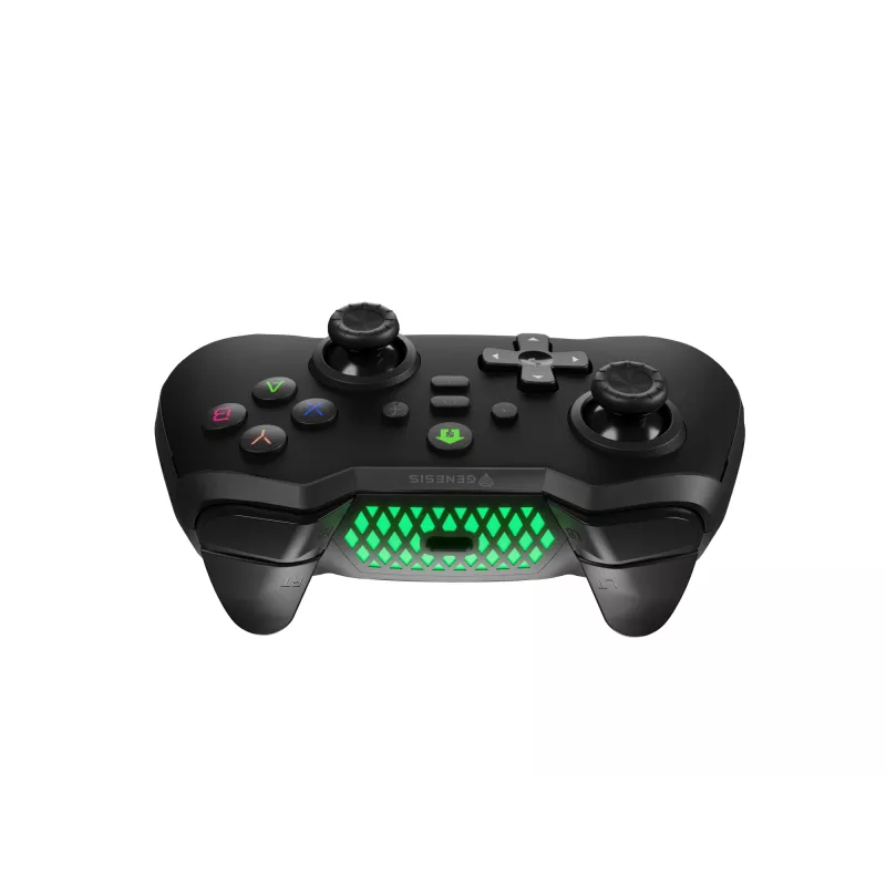 GENESIS Mangan 400 Melns Bluetooth spēļu kontrolieris Analogais / Digitālais Android, MAC, Nintendo Switch, PC, iOS