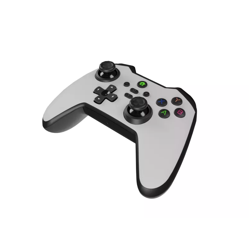 GENESIS Mangan 400 balta Bluetooth Gamepad Analogue / Digital Android, MAC, Nintendo Switch, PC, iOS
