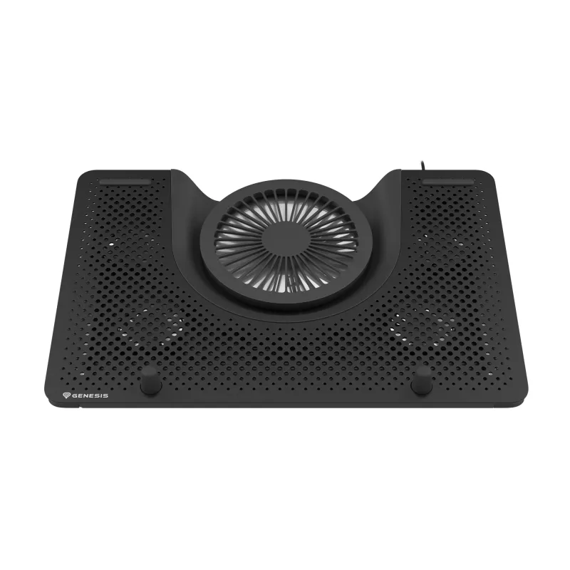 GENESIS Oxid 550 klēpjdatora dzesēšanas paliktnis 43.9 cm (17.3 collas) 2800 RPM Melns