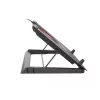 GENESIS Oxid 550 klēpjdatora dzesēšanas paliktnis 43.9 cm (17.3 collas) 2800 RPM Melns