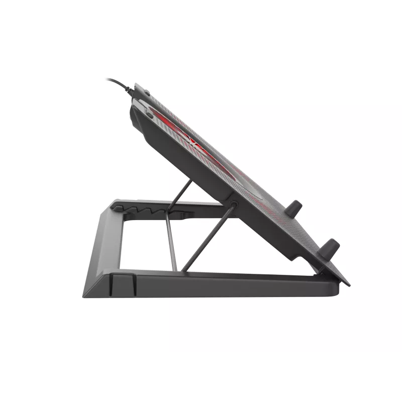 GENESIS Oxid 550 klēpjdatora dzesēšanas paliktnis 43.9 cm (17.3 collas) 2800 RPM Melns