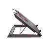 GENESIS Oxid 550 klēpjdatora dzesēšanas paliktnis 43.9 cm (17.3 collas) 2800 RPM Melns