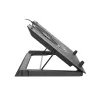 GENESIS Oxid 550 klēpjdatora dzesēšanas paliktnis 43.9 cm (17.3 collas) 2800 RPM Melns