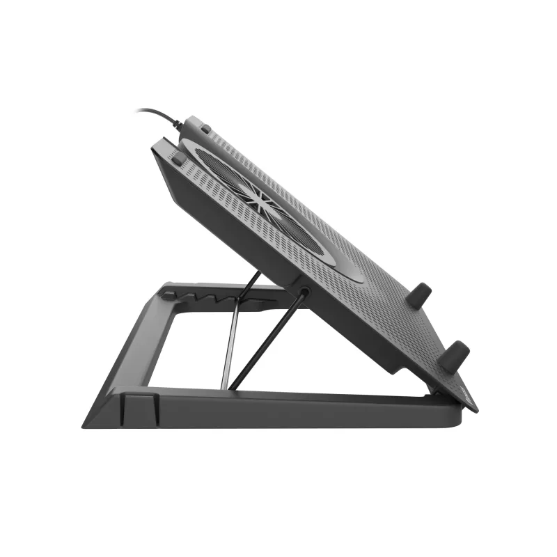 GENESIS Oxid 550 klēpjdatora dzesēšanas paliktnis 43.9 cm (17.3 collas) 2800 RPM Melns
