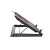 GENESIS Oxid 550 klēpjdatora dzesēšanas paliktnis 43.9 cm (17.3 collas) 2800 RPM Melns