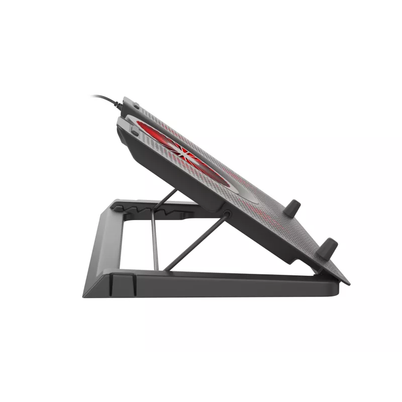 GENESIS Oxid 550 klēpjdatora dzesēšanas paliktnis 43.9 cm (17.3 collas) 2800 RPM Melns