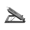GENESIS Oxid 550 klēpjdatora dzesēšanas paliktnis 43.9 cm (17.3 collas) 2800 RPM Melns