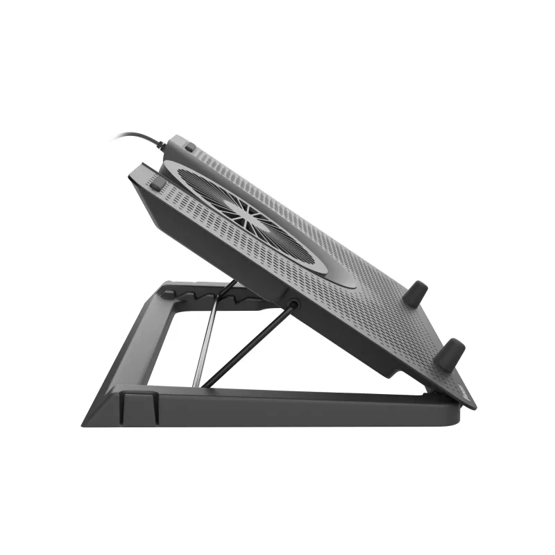 GENESIS Oxid 550 klēpjdatora dzesēšanas paliktnis 43.9 cm (17.3 collas) 2800 RPM Melns