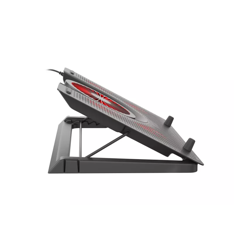 GENESIS Oxid 550 klēpjdatora dzesēšanas paliktnis 43.9 cm (17.3 collas) 2800 RPM Melns