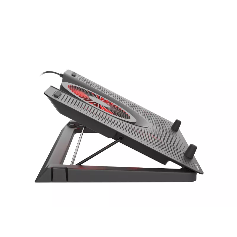 GENESIS Oxid 550 klēpjdatora dzesēšanas paliktnis 43.9 cm (17.3 collas) 2800 RPM Melns