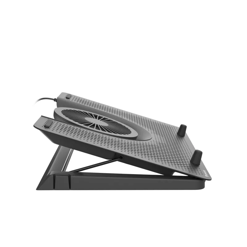 GENESIS Oxid 550 klēpjdatora dzesēšanas paliktnis 43.9 cm (17.3 collas) 2800 RPM Melns