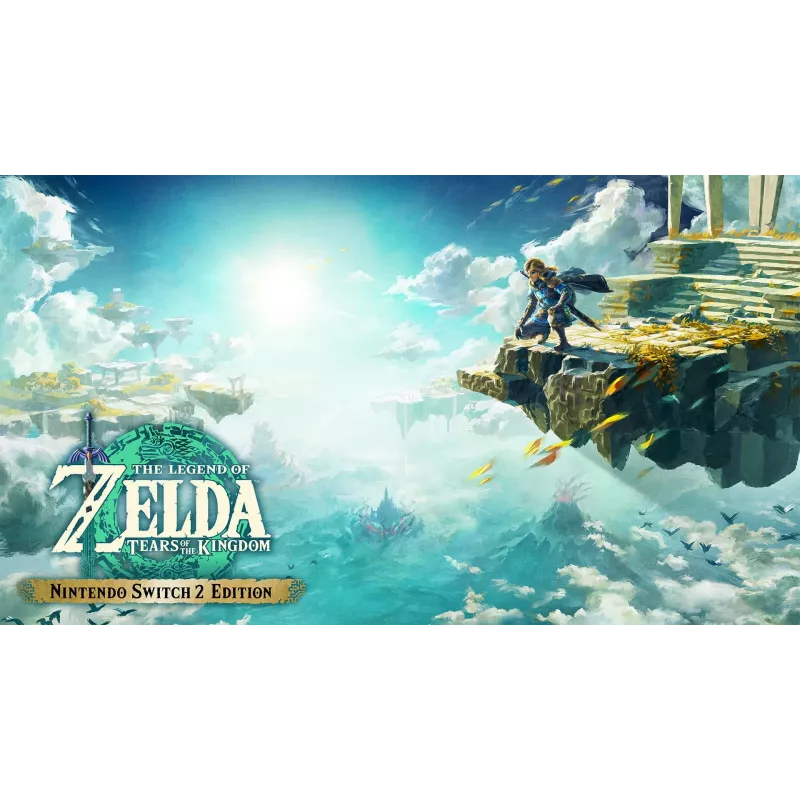 Nintendo The Legend of Zelda: Tears of the Kingdom Nintendo Switch 2 Edition vācu, holandiešu, angļu, spāņu, franču, itāļu, japāņu, korejiešu, krievu valodā Nintendo Switch 2