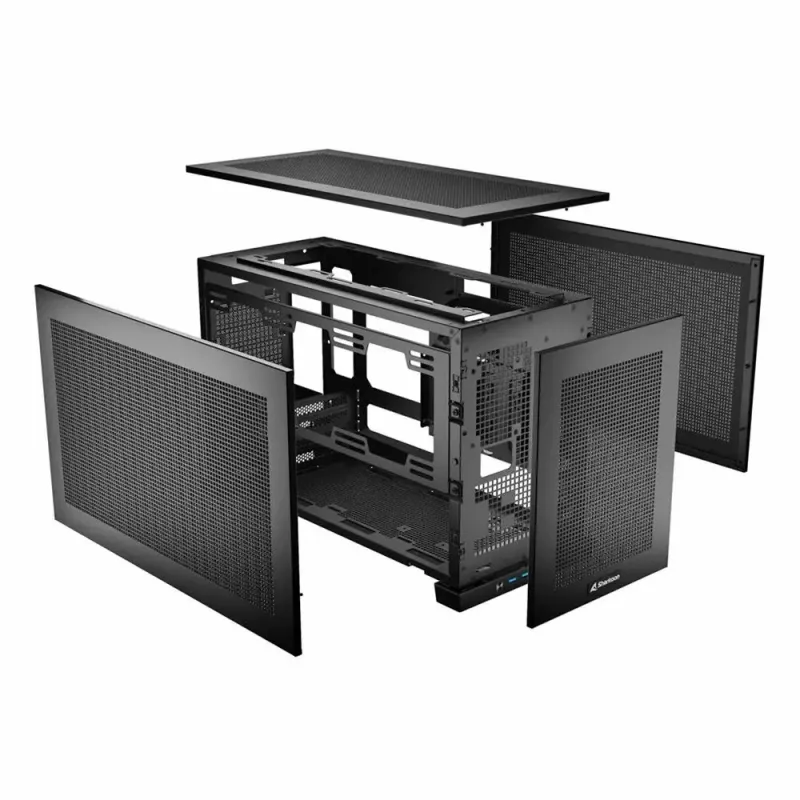 PC korpuss Sharkoon REBEL C20 ITX Melns