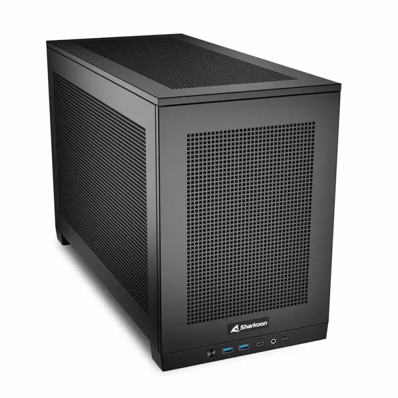 PC korpuss Sharkoon REBEL C20 ITX Melns