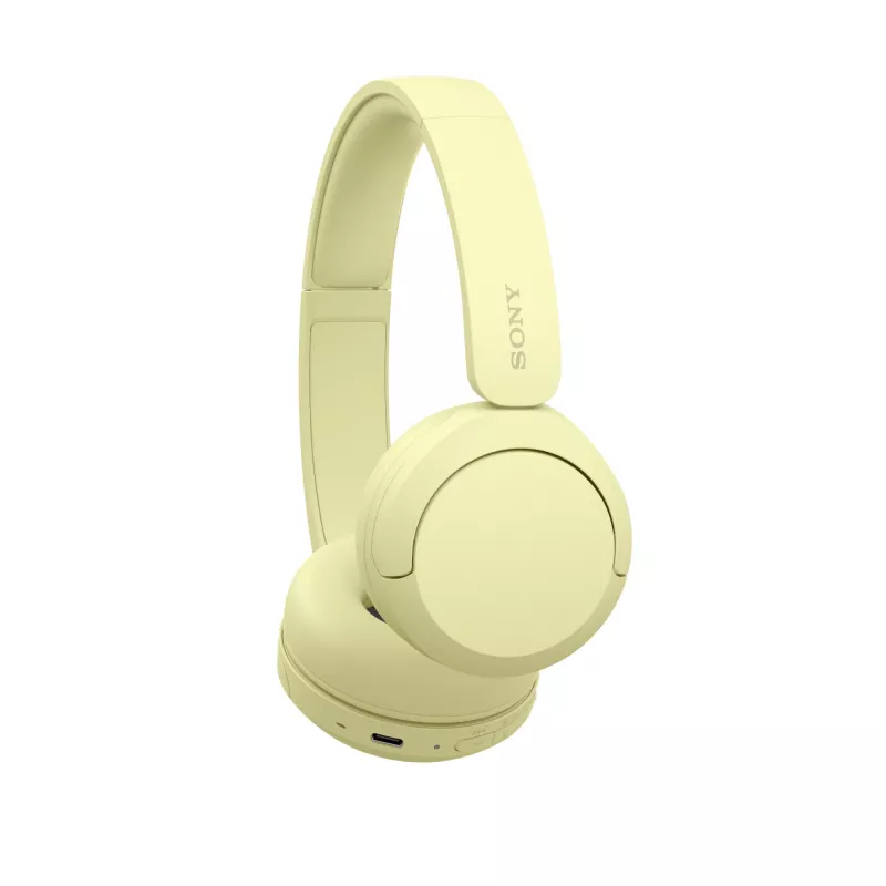 Sony WHCH520Y.CE7, Bezvadu, Zvani/Mūzika, 20 - 20000 Hz, 147 g, Austiņas, Dzeltena