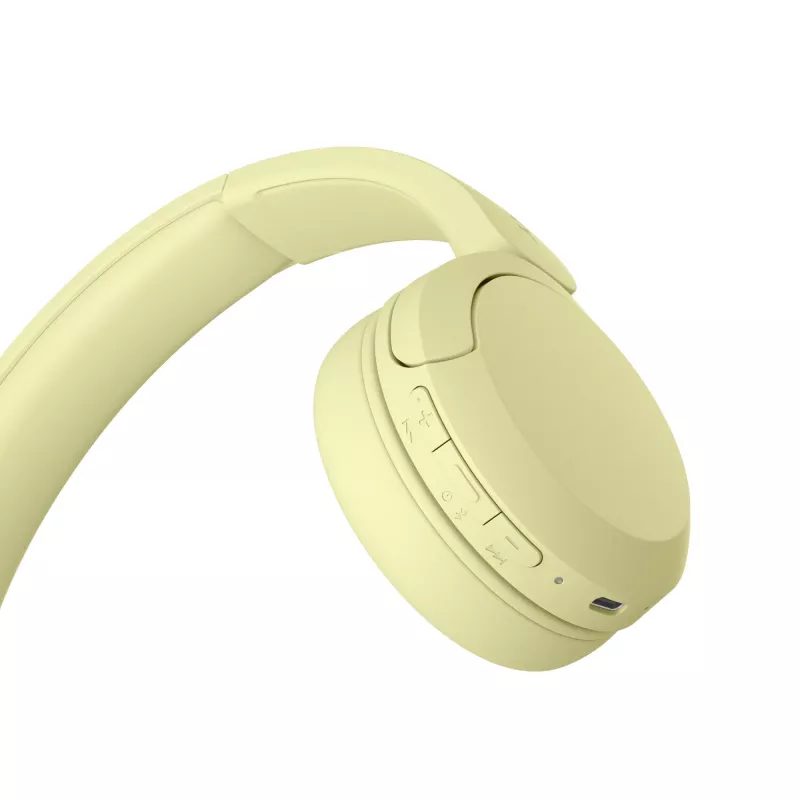 Sony WHCH520Y.CE7, Bezvadu, Zvani/Mūzika, 20 - 20000 Hz, 147 g, Austiņas, Dzeltena