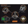 Thrustmaster T-16000M FCS Flight Pack melns USB kursorsvira analogais / digitālais MAC, PC