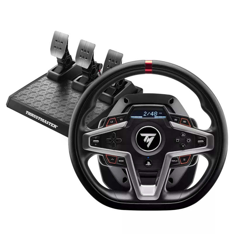 Thrustmaster T248 melna stūre + pedāļi PC, PlayStation 4, PlayStation 5