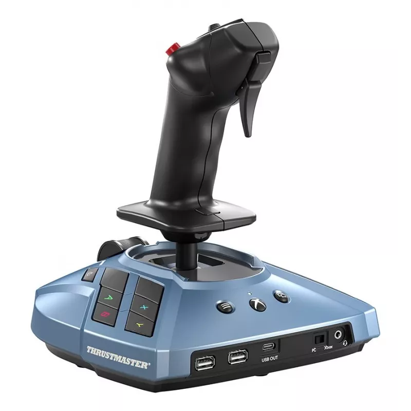 Thrustmaster TCA Sidestick X Airbus Edition Melns, pelēka USB kursorsvira Analogais PC, Xbox
