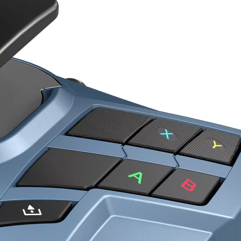 Thrustmaster TCA Sidestick X Airbus Edition Melns, pelēka USB kursorsvira Analogais PC, Xbox