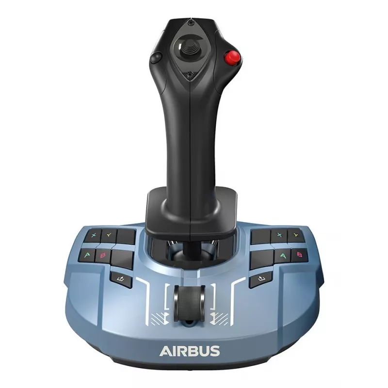 Thrustmaster TCA Sidestick X Airbus Edition Melns, pelēka USB kursorsvira Analogais PC, Xbox